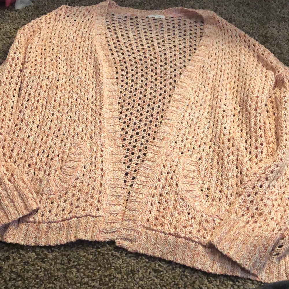 ❤️ 2 for 20 coral knit cardigan
